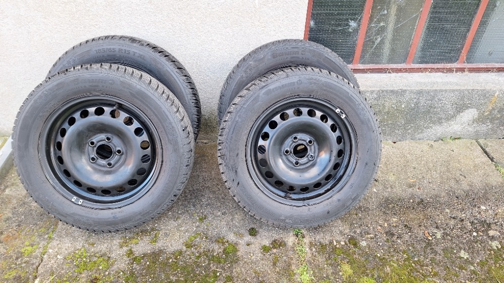 Zimní set disků s pneu Polaris 5 rozměr 185/65/15 Fabia 4
