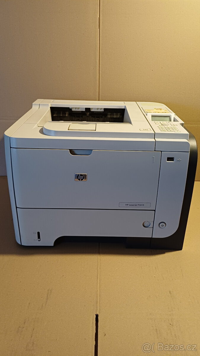 HP Laserjet P3015 | Duplex | LAN | nový toner na 12500stran