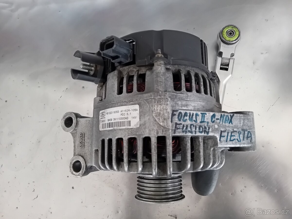 Ford Focus II, Fusion, C-Max, Fiesta alternátor, starter