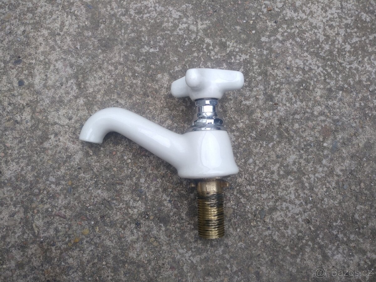 Starý keramický kohoutek - Vintage
