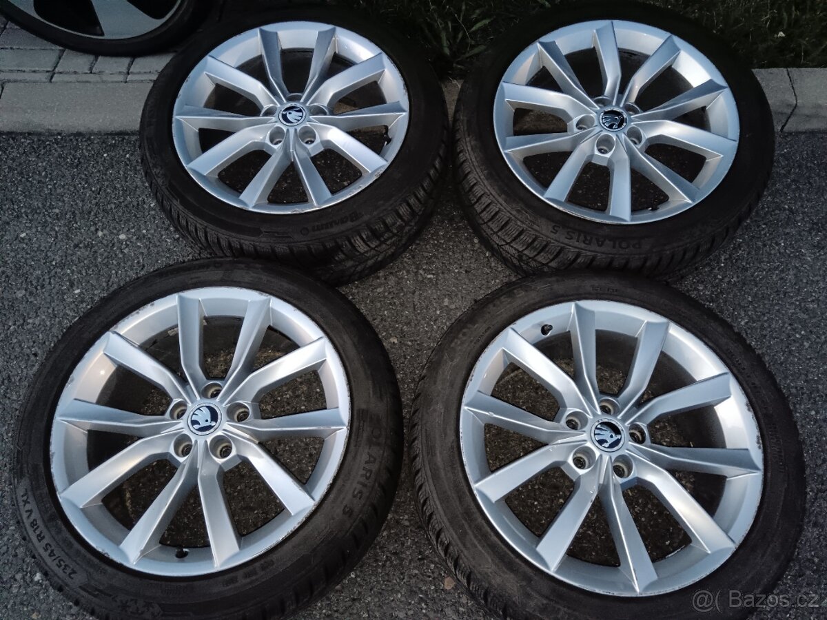 Zimní al kola MODUS 18” originál Škoda Superb III