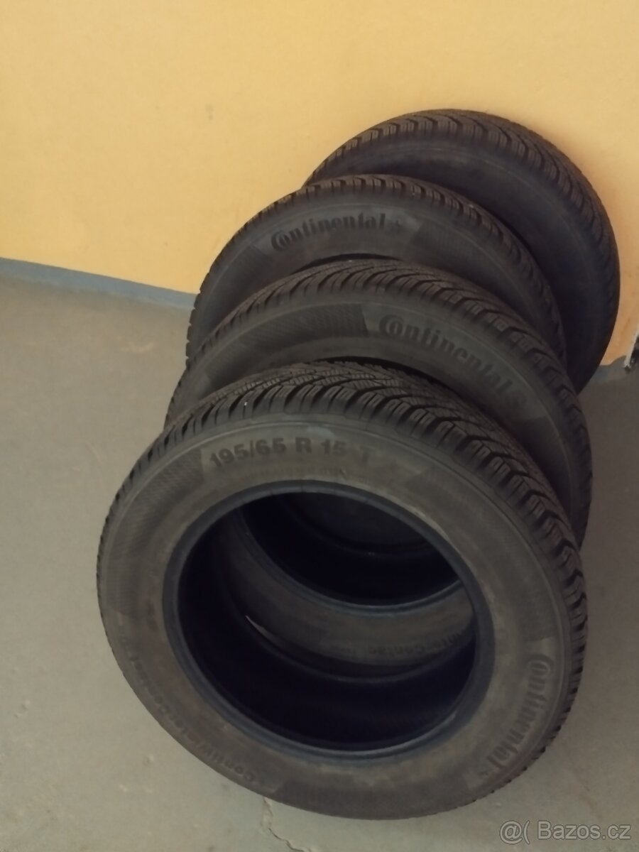 Zimní pneumatiky - 4 ks 195/65 R 15 T