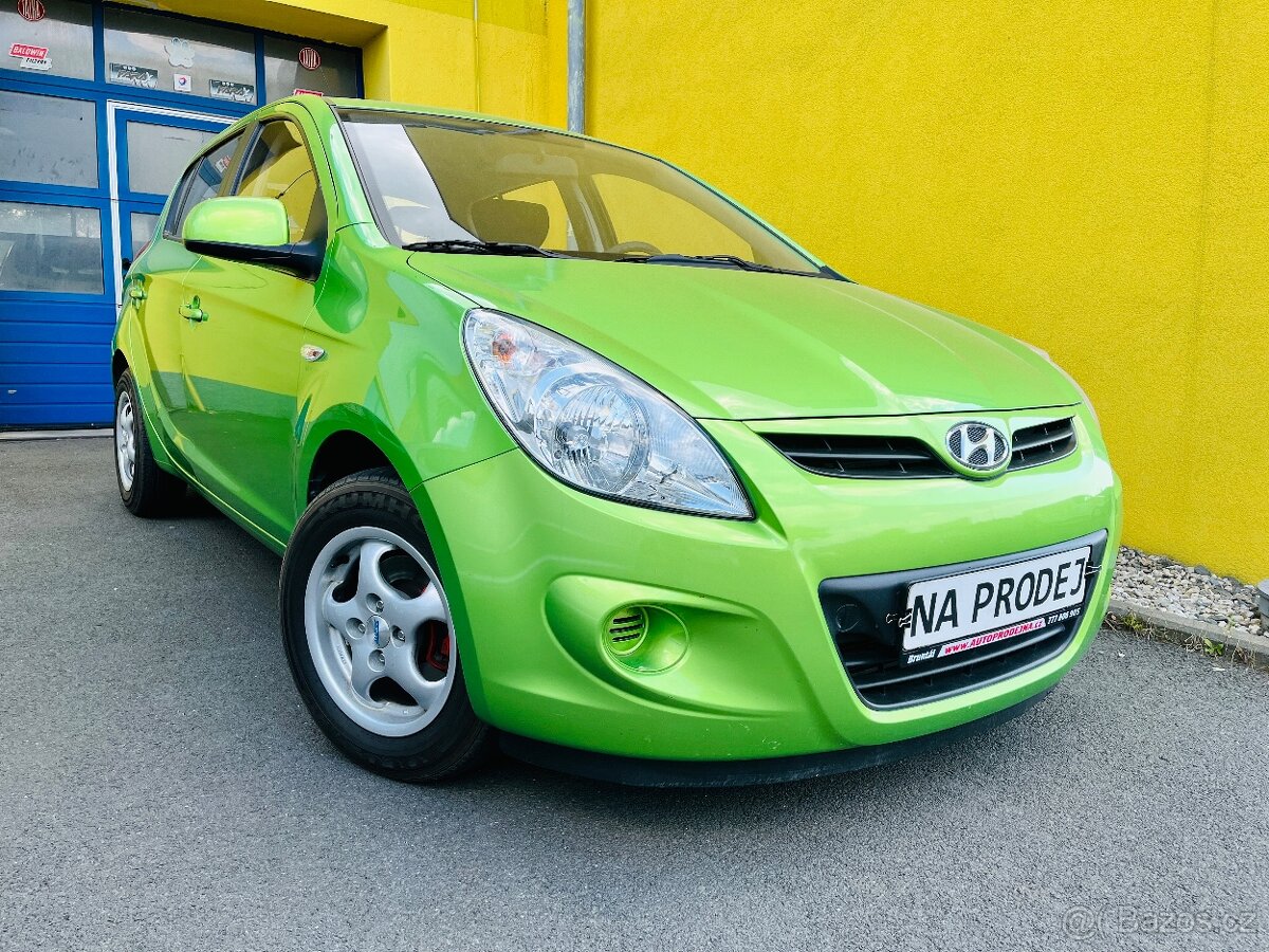 HYUNDAI i20 1.2 i BENZÍN NAJETO JEN 43 TIS KM