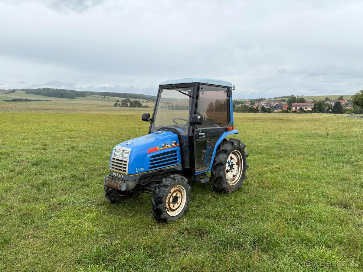 JAPONSKÝ MALOTRAKTOR ISEKI SIAL TF21 4X4