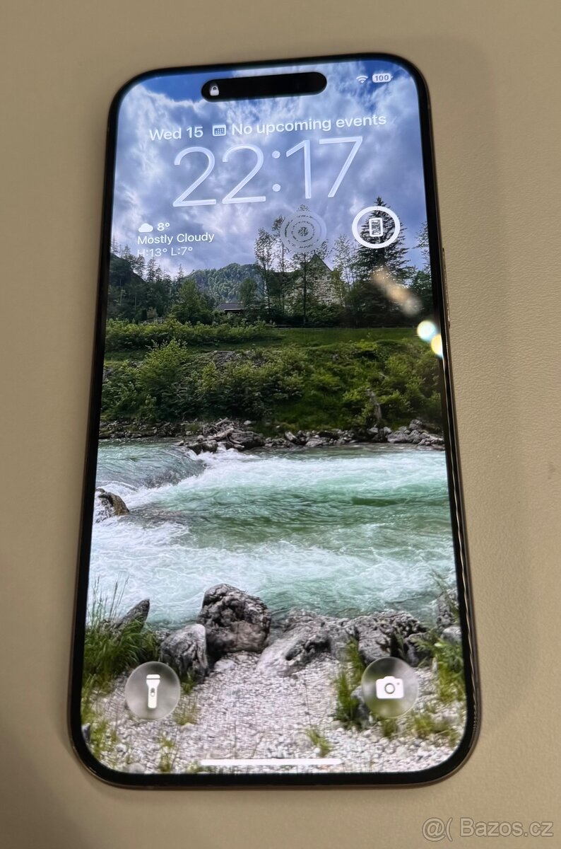Apple iPhone 15 Pro 128Gb přírodní titan