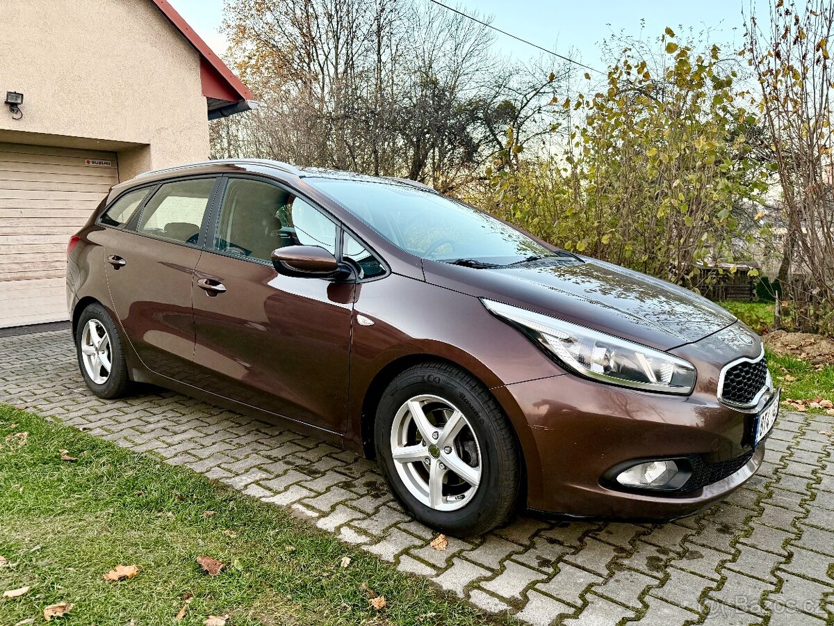 Kia Ceed, 2013, 1.4 CRDi 66kW, klima, tempomat, tažné