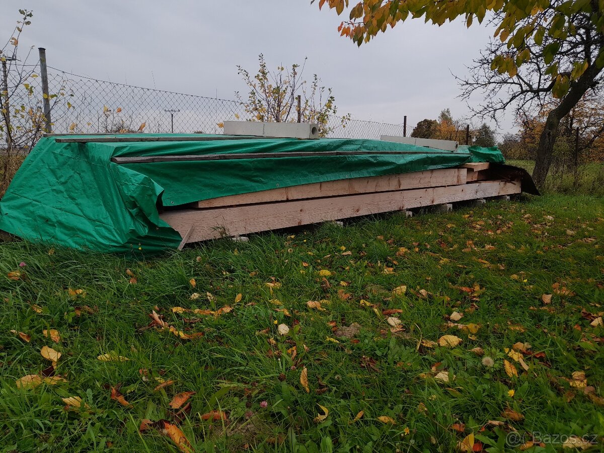 Stavební řezivo, smrk, impregnované