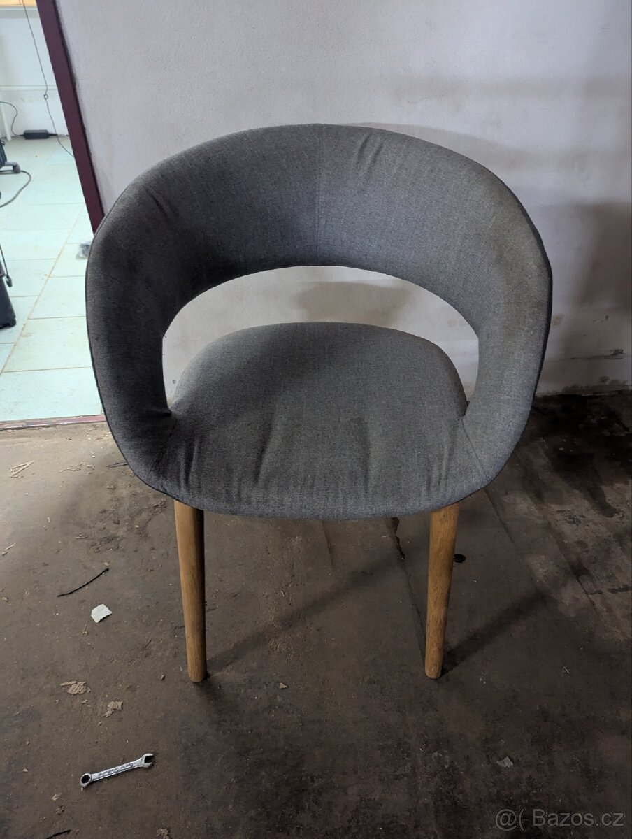 Židle 2ks - čalouněné