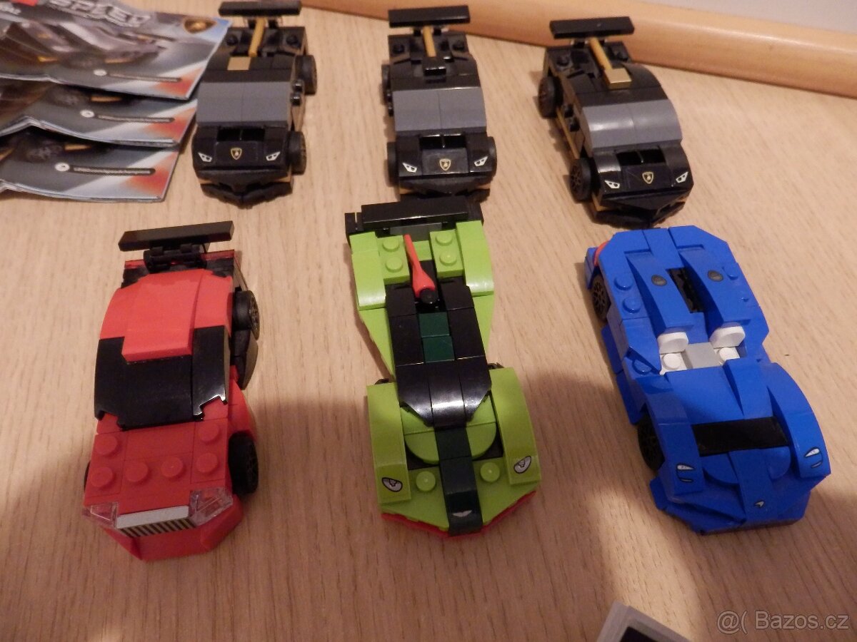 Lego autíčka do adventního kalendáře