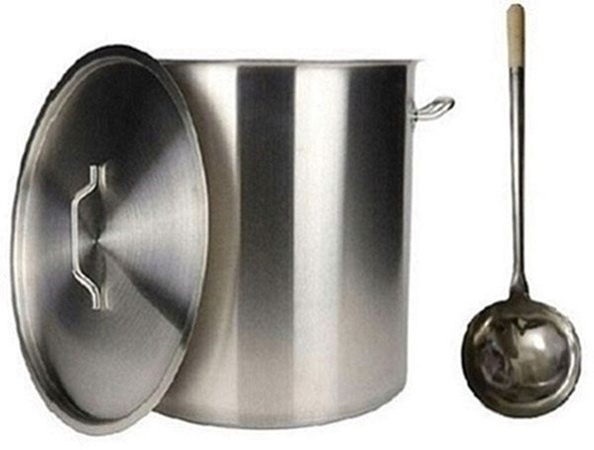 Nerezový hrnec s poklicí 50L + naběračka