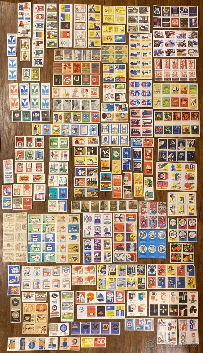 Zápalkové nálepky - filumenie