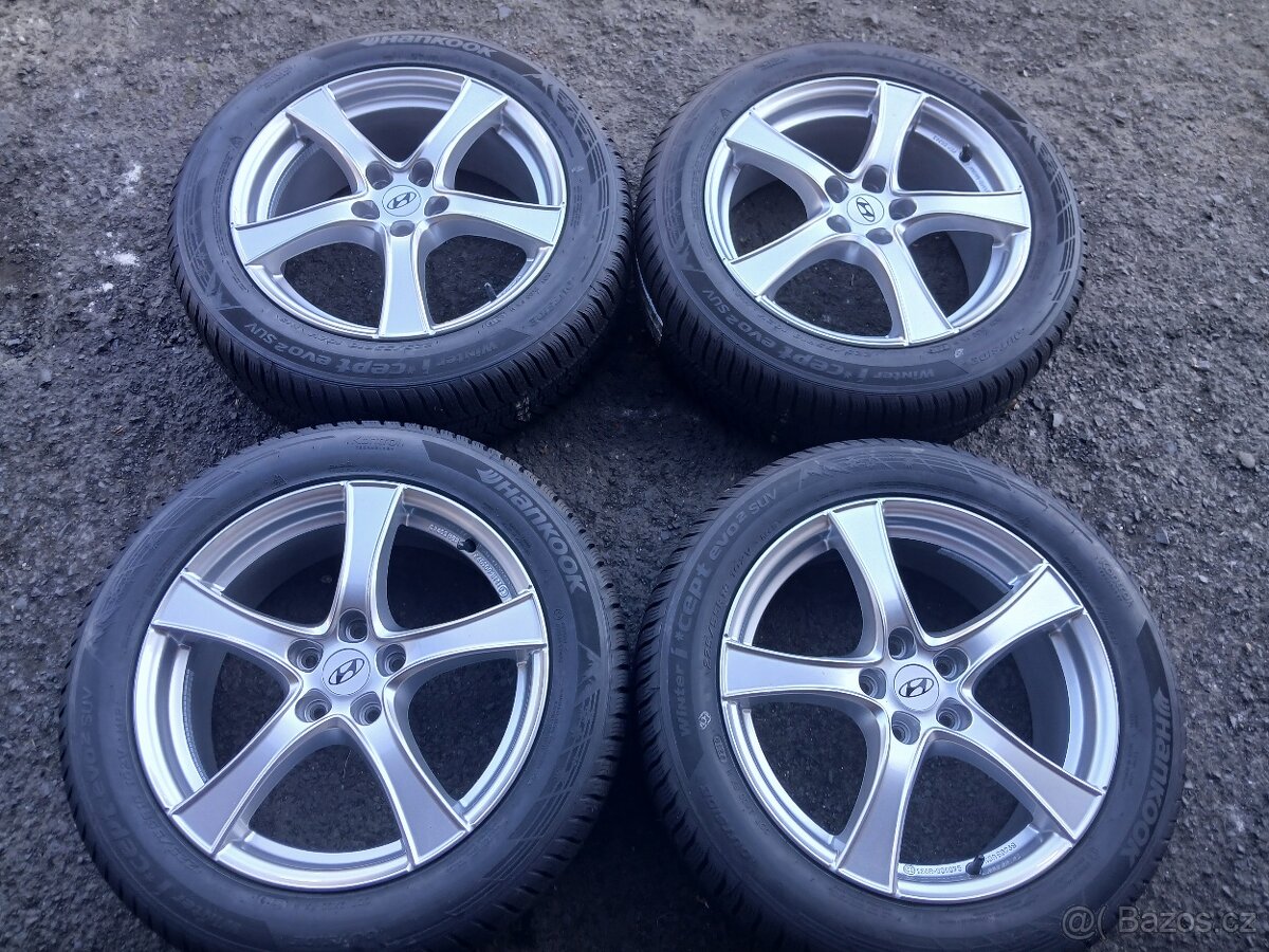 P- Sada NEJETÝCH Alu kol Borbet 225/55R18 zimní