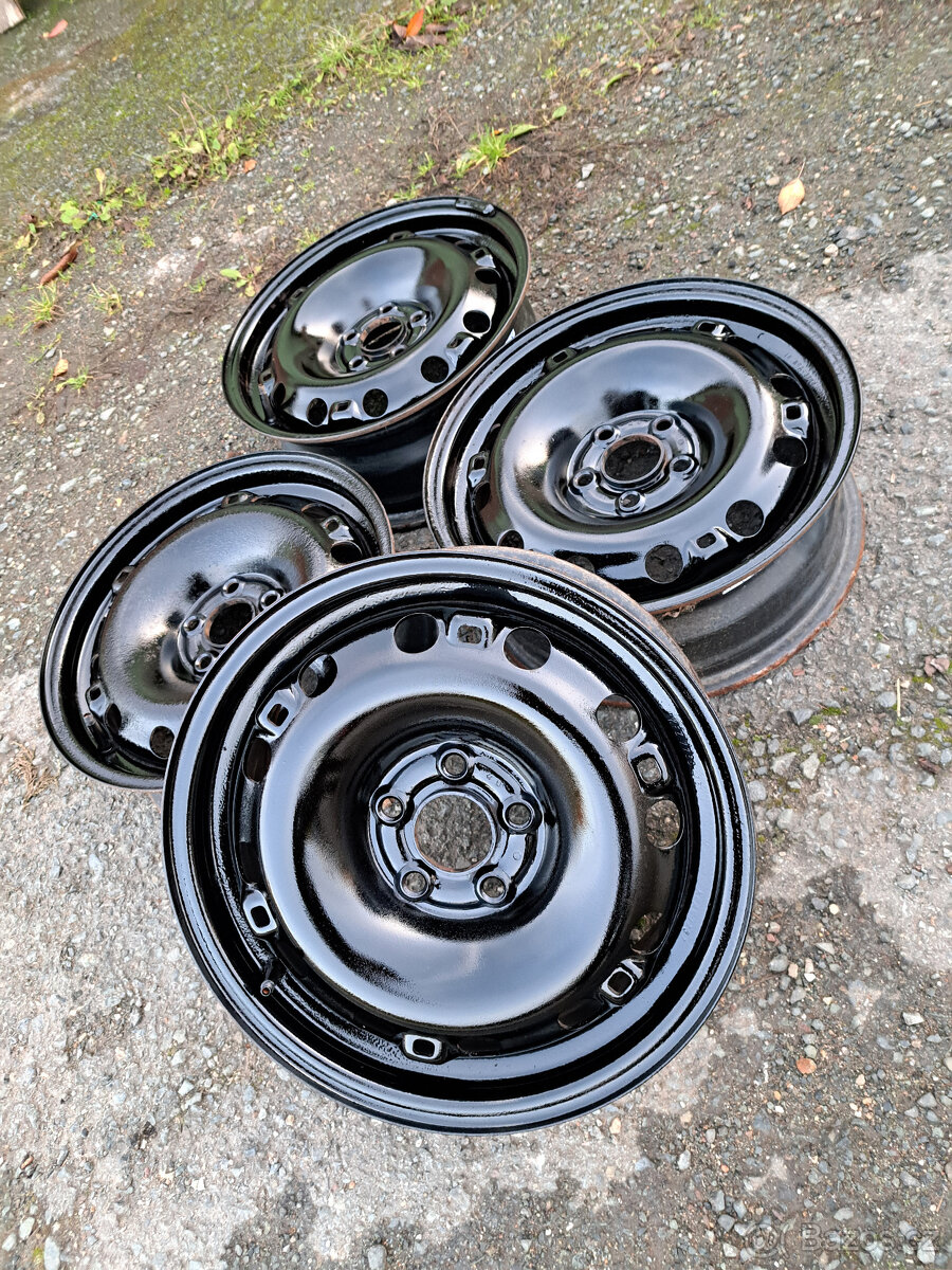 plechové disky VW Polo, Seat Ibiza 15" 5x100