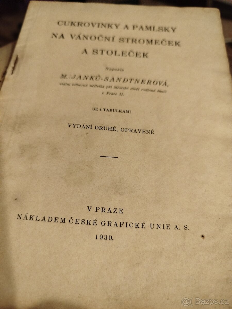 Cukrovinky a pamlsky na vánoční stromeček a stoleček