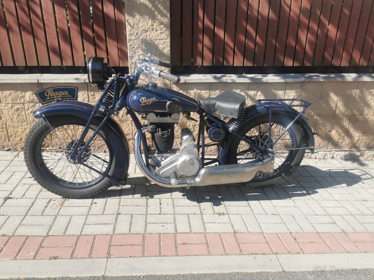 Praga 500BD nedokoncena