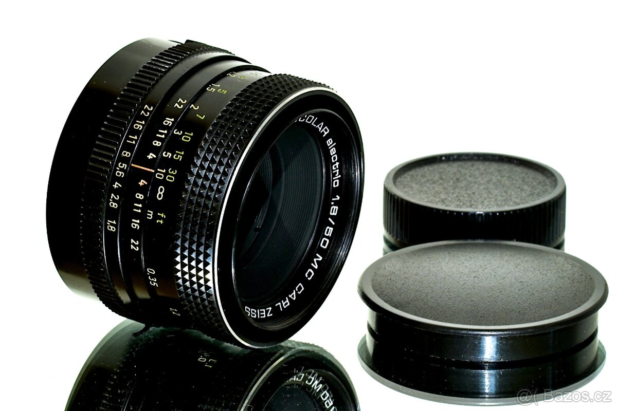 CZJ Pancolar electric MC 1,8/50mm M42 OHNIVÁK