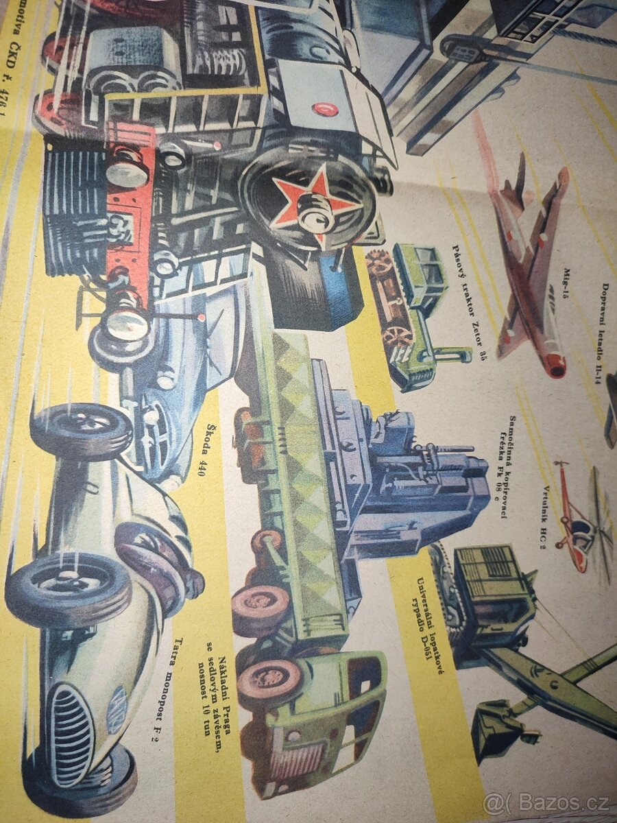 Praga, Spartak Škoda, Tatra, parní lokomotiva, Zetor