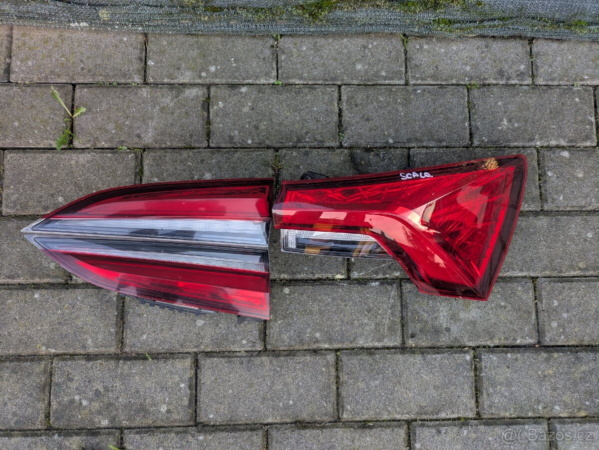Zadní světla Scala
