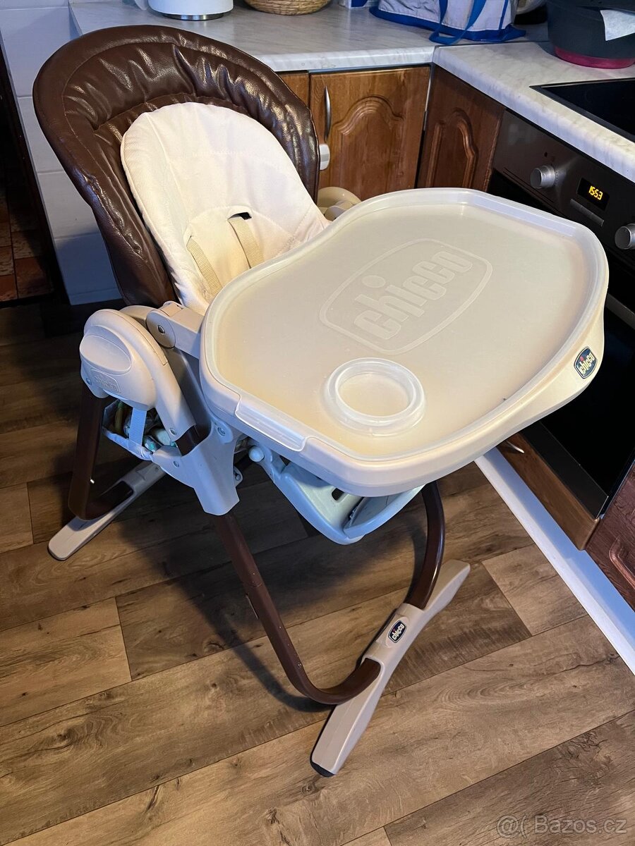 CHICCO Jídelní židle Polly Magic Cocoa