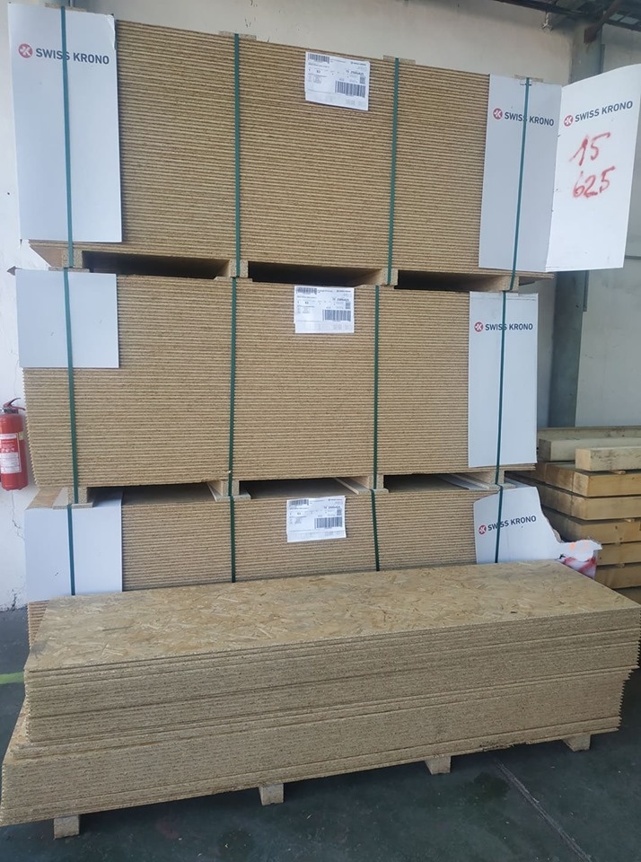 OSB 3 deska 2500mmx625mm perodrážka