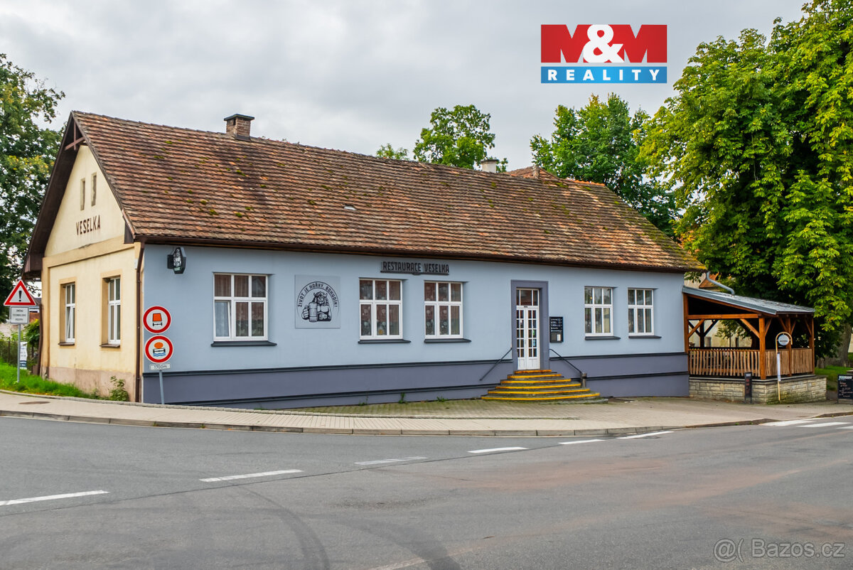 Prodej restaurace, stravování, 415 m², Seč