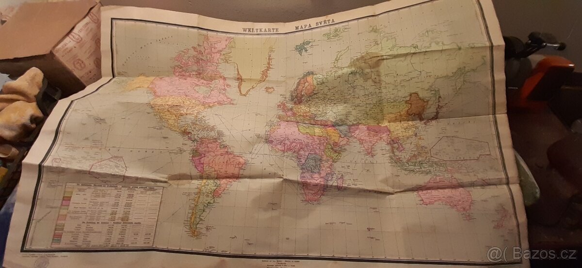 Mapa světa