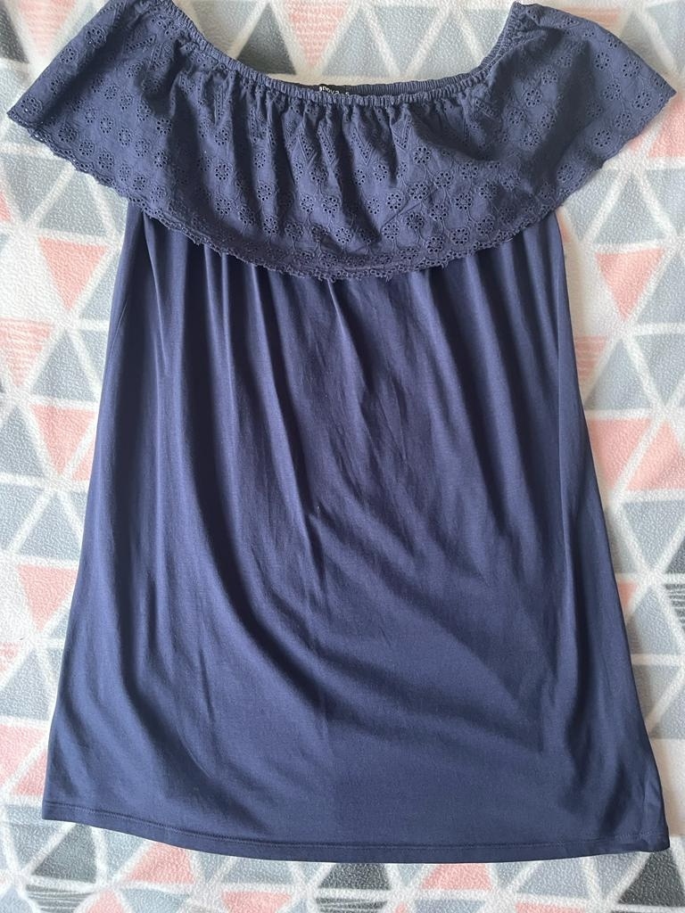 Tmavě modré šaty vel.S