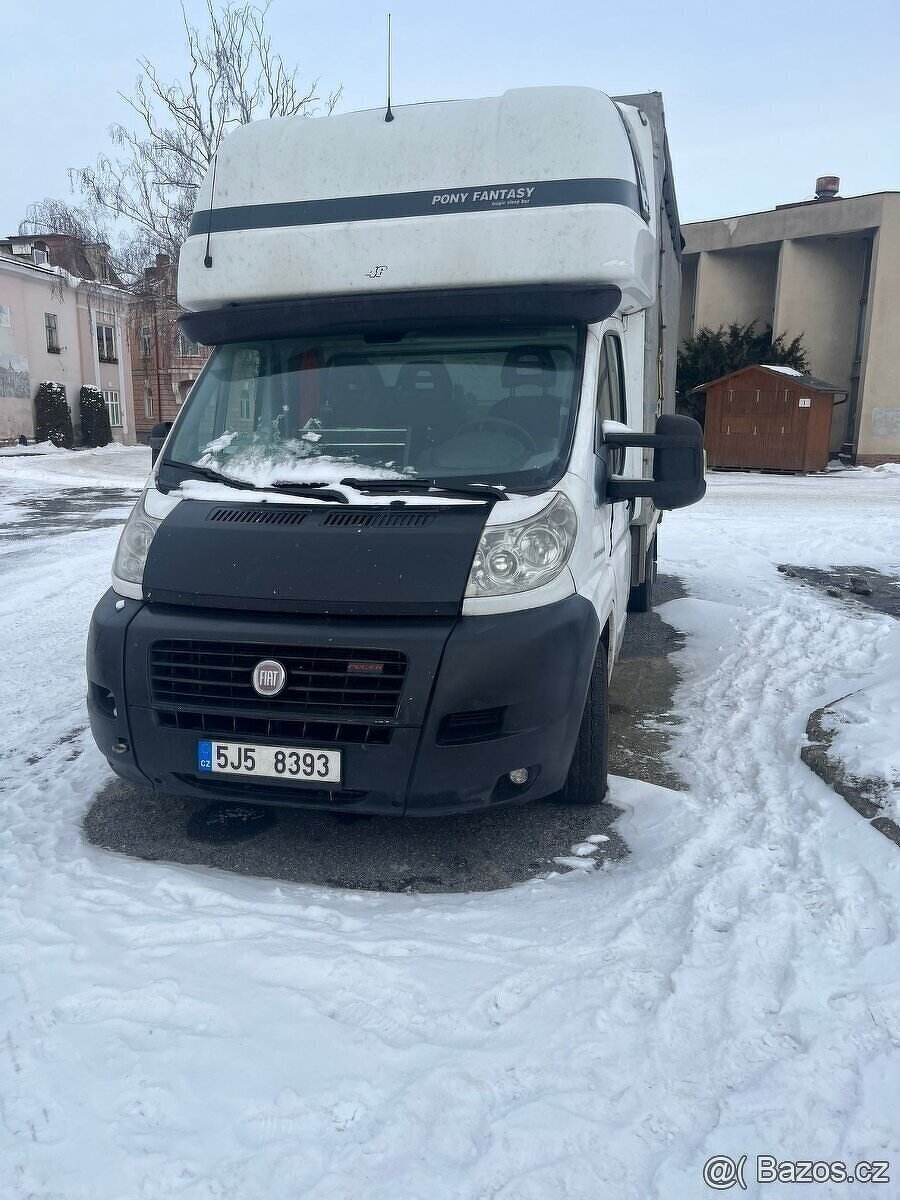 Fiat Ducato 3.0 JTD | valník plachta | spaní