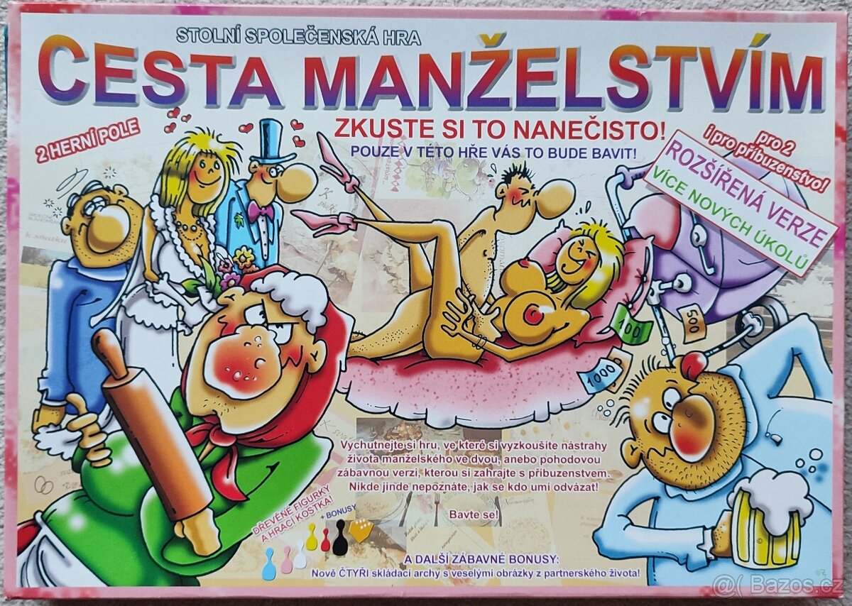 Zábavná hra pro dospělé Cesta manželstvím