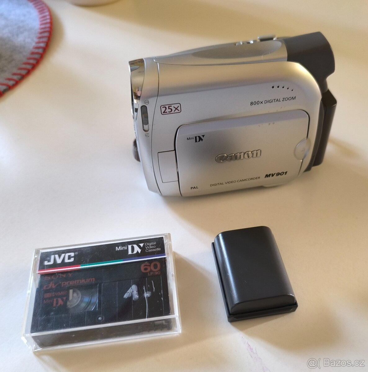 Videokamera Canon ,Mv 901,mini DV,čti popis