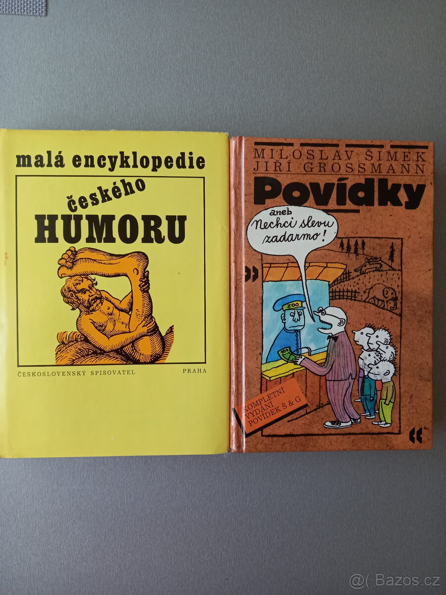 Malá encyklopedie českého humoru, Povídky Š+G