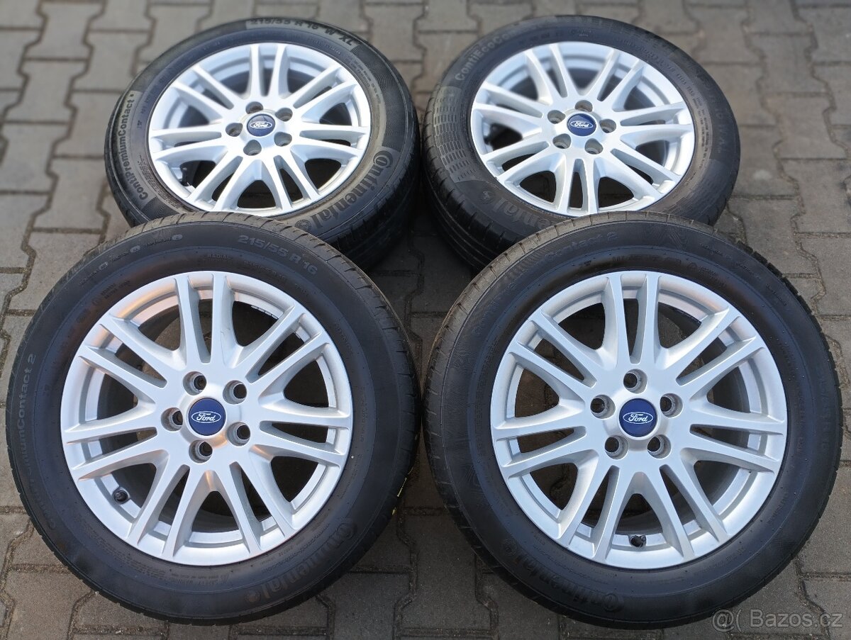 Originál sada disků Ford Focus,Mondeo,C-Max,S-Max 5x108 R16