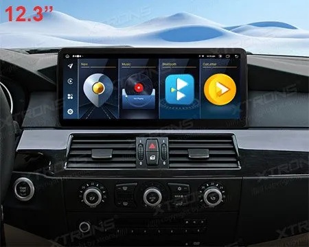 12.3" Android 14 BMW E60 CCC Android Auto/ Apple CarPlay