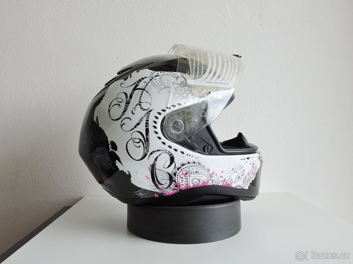 Helma na motocykl, skútr HJC s clonou, v.XS