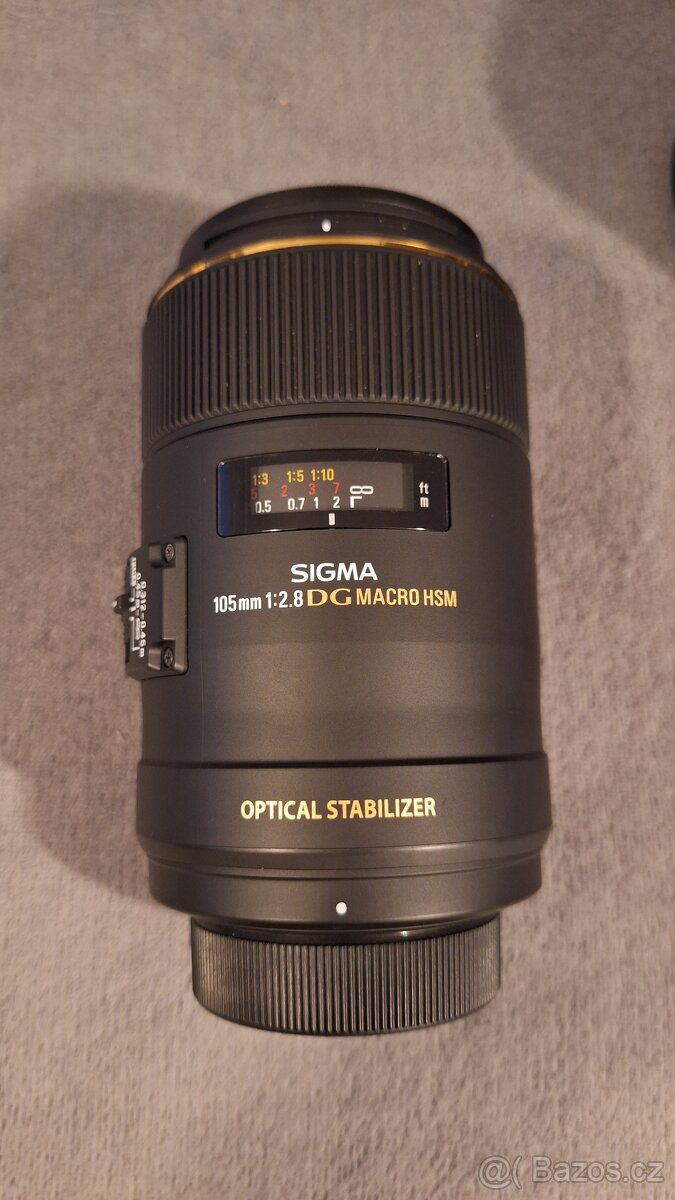 Objektiv Sigma 105mm 1:2.8 DG Macro HSM pro Nikon