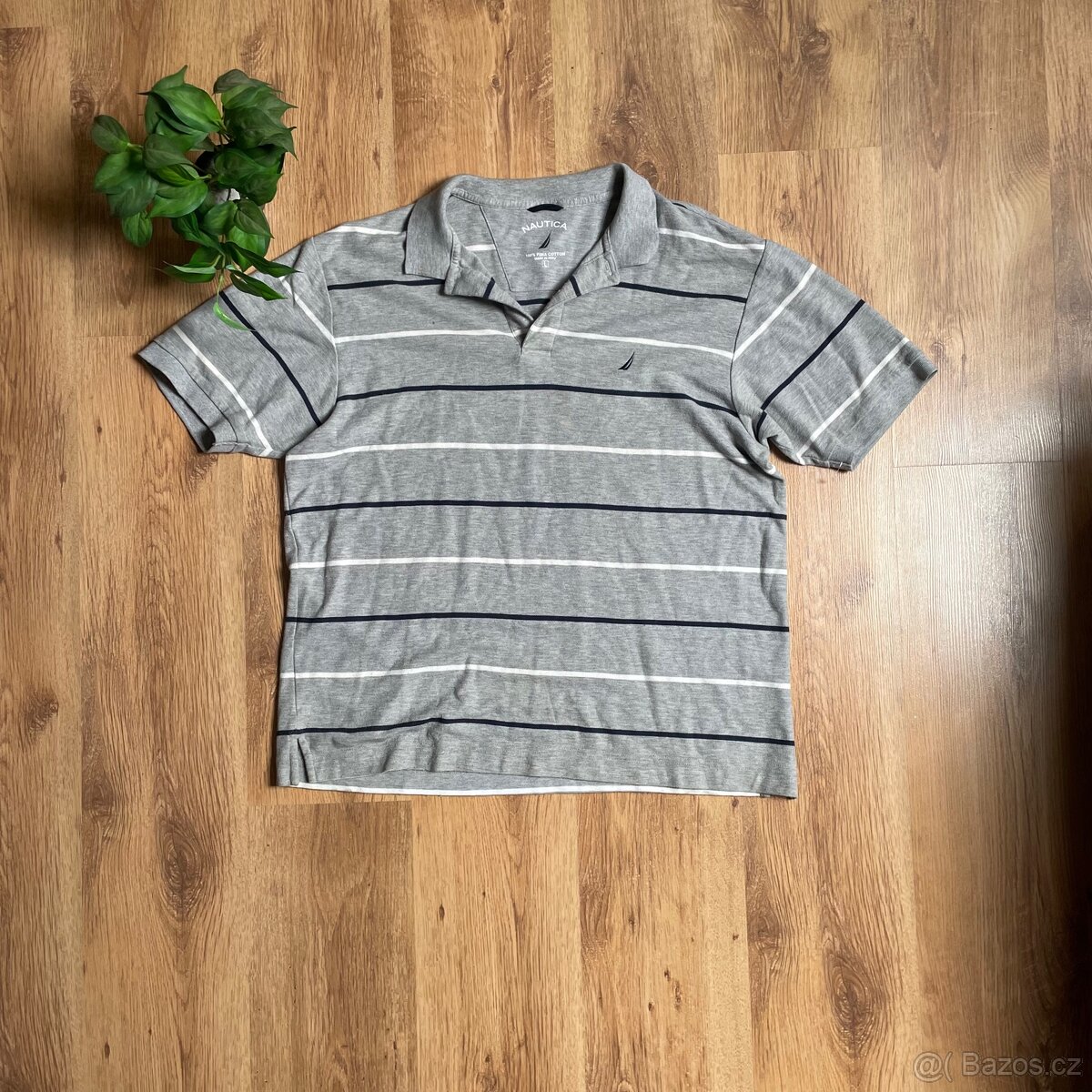 Šedé Nautica polo košile