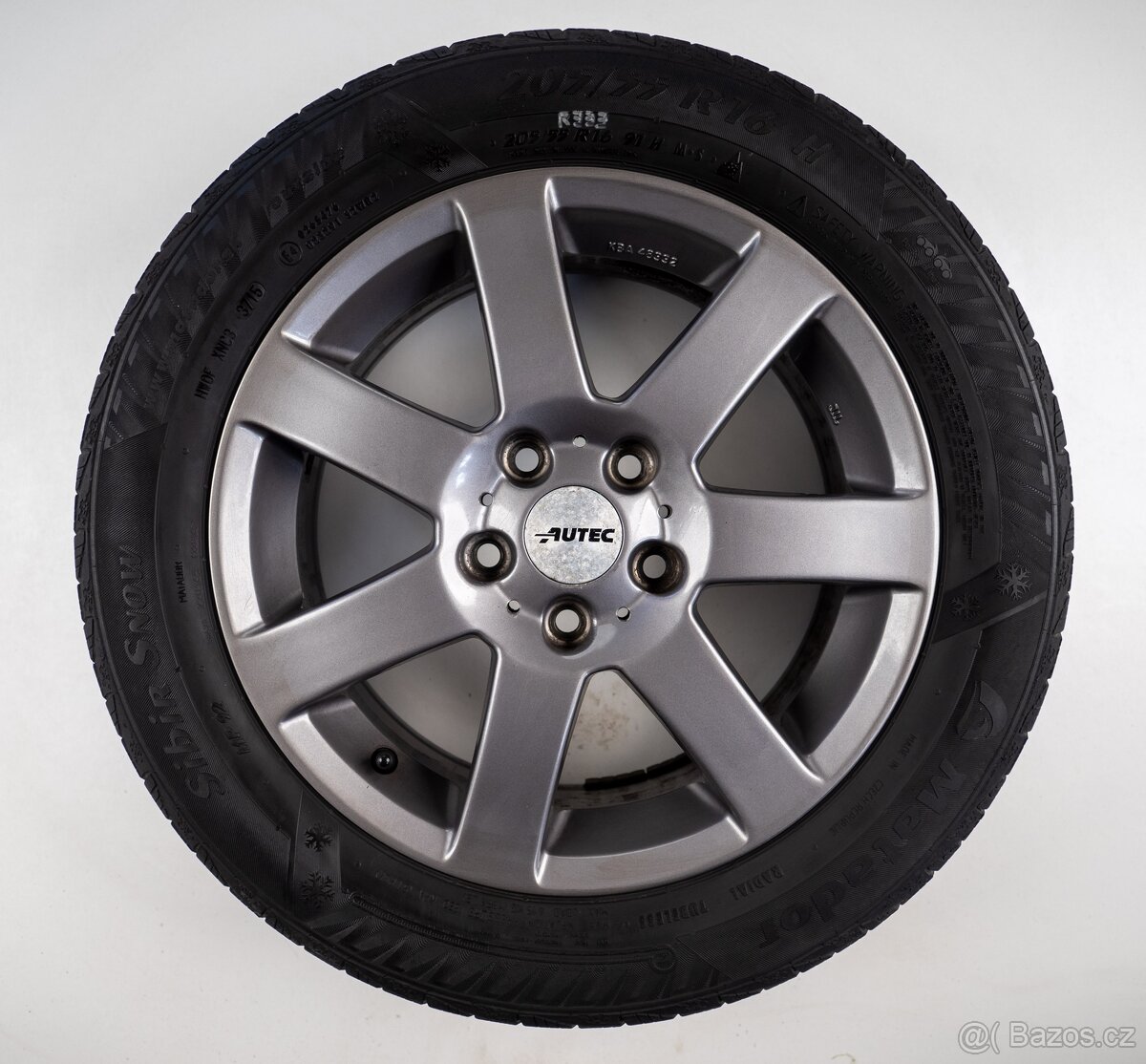 Škoda Octavia - 16" alu kola - Zimní pneu