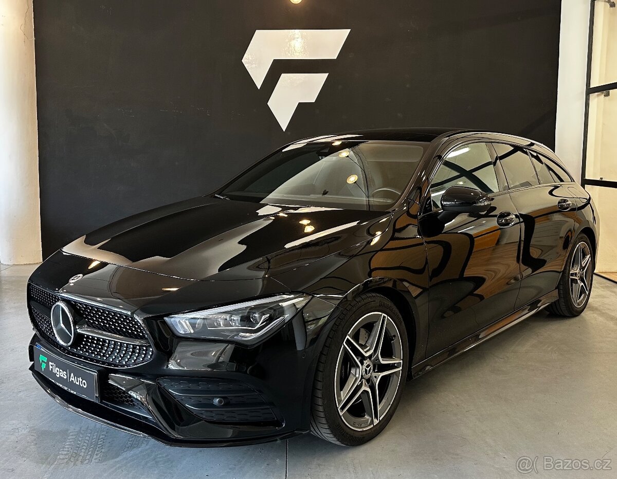 MERCEDES-BENZ CLA 200d 4MATIC AMG SB 9/2021 TOP VÝBAVA DPH