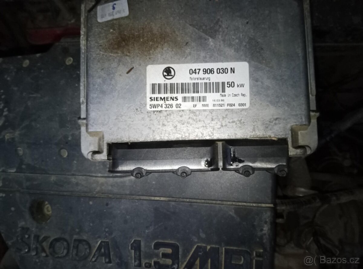 Škoda Felicia 1.3 50kW - řídící jednotka IMMO OFF