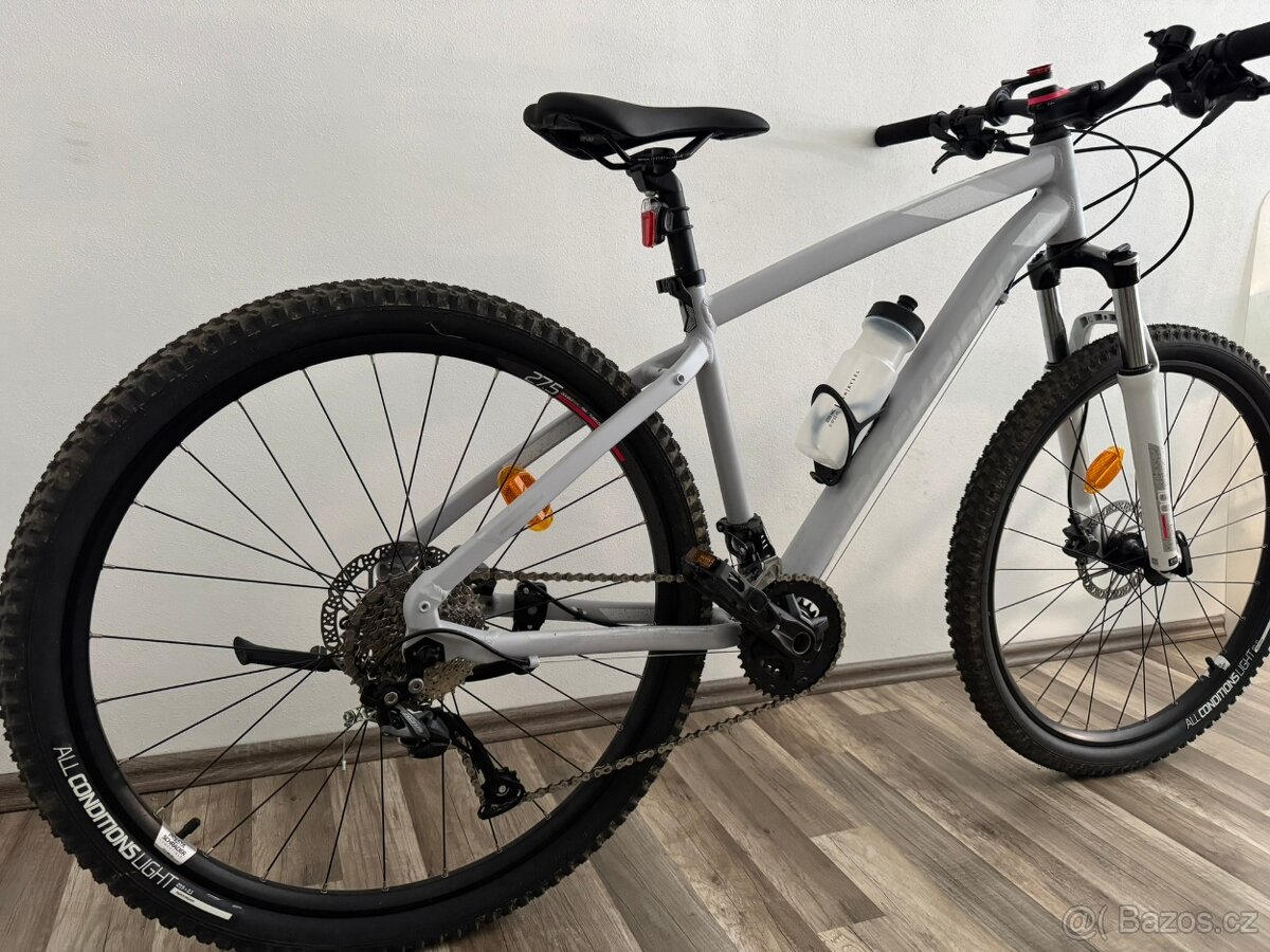 Dámské horské kolo 27,5" ST540 šedé - ROCKRIDER