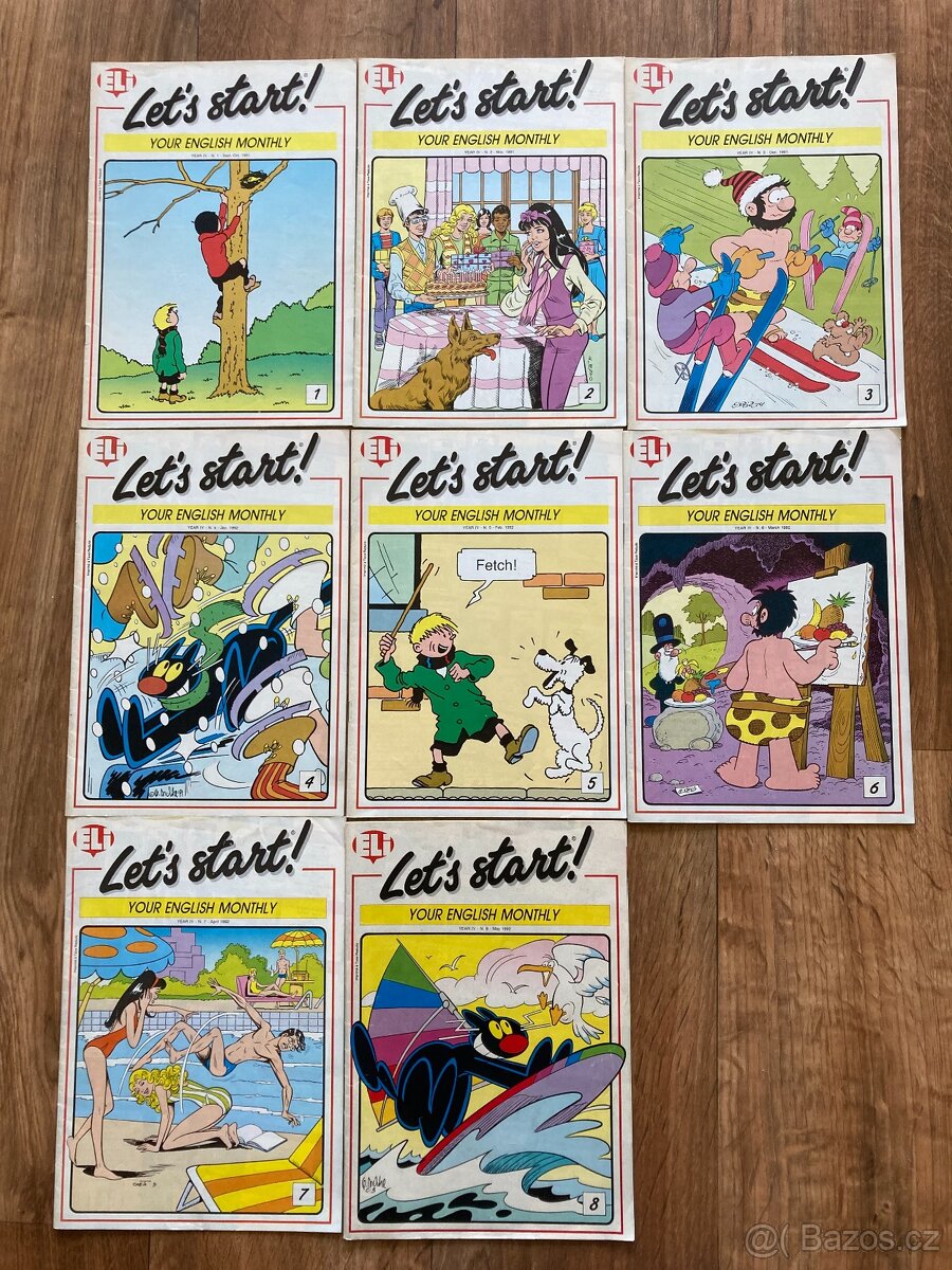 Časopis Let's start - ročník 4 (1991/1992)