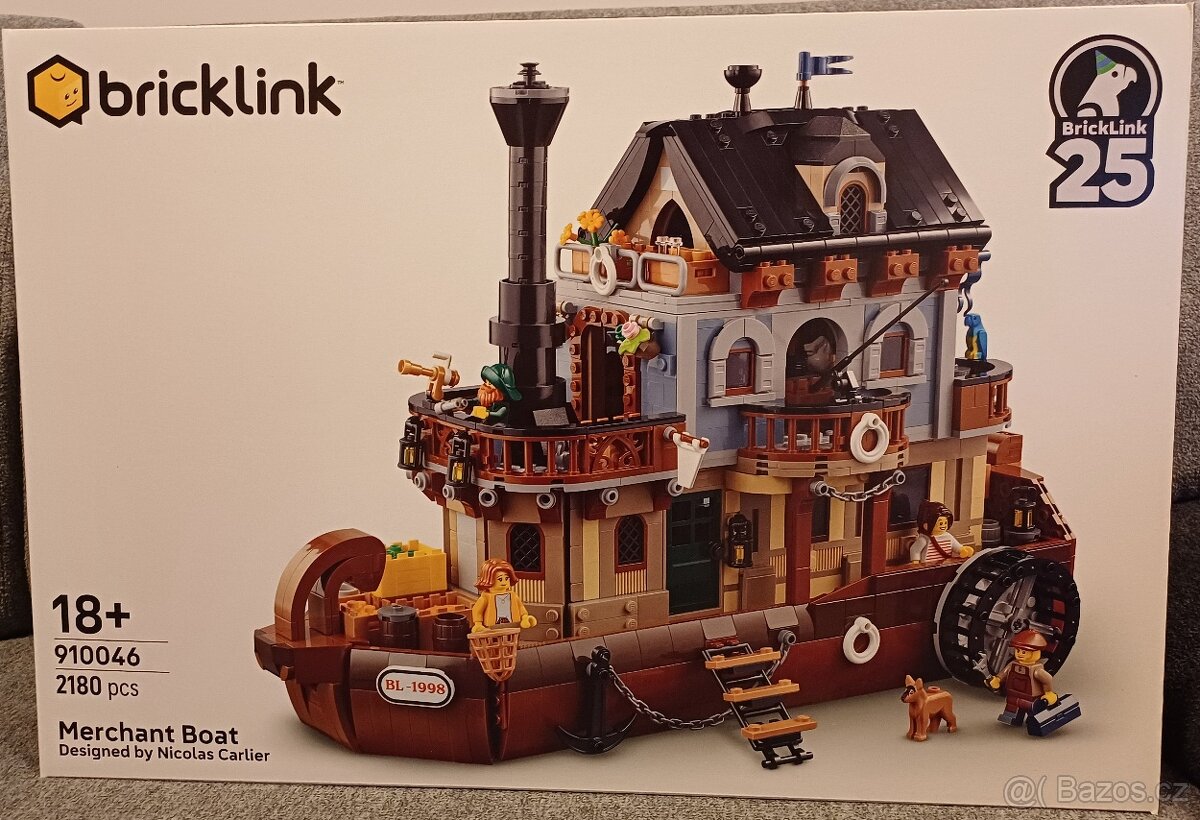Lego 910046 - Merchant Boat / Loď obchodníka