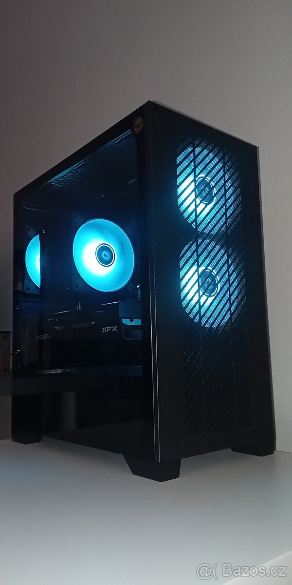 Herní PC Ryzen 5 7600, Radeon RX 9060XT, 32 GB, 1 TB SSD