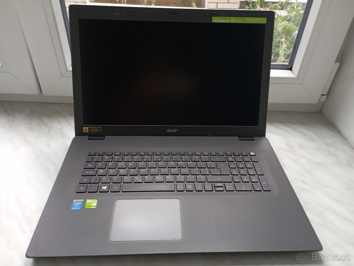 Acer E5-772G-Herní core i7-17,3 Full HD-4Tb ssd-NA DÍLY