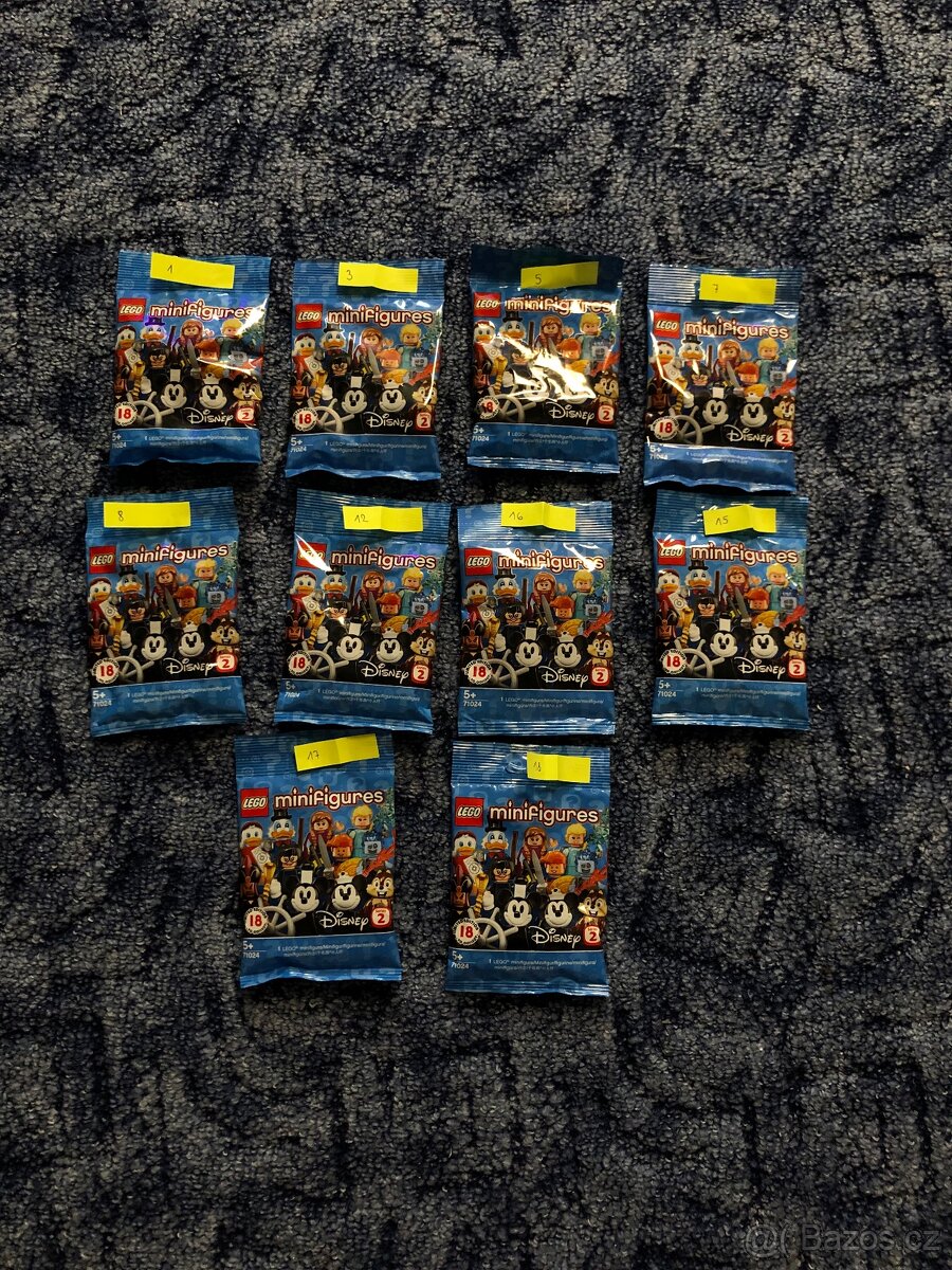 Lego minifigures Disney 2