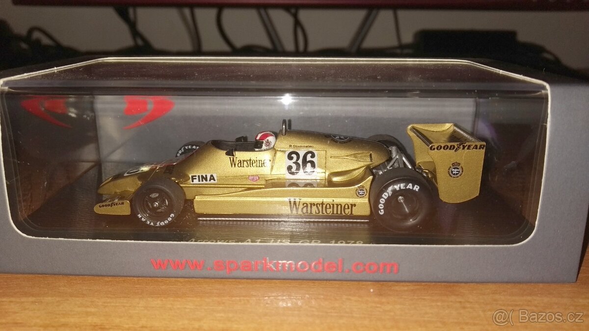 F1 Arrows A1 #36 Rolf Stommelen 1978 US GP Spark S3905 1:43