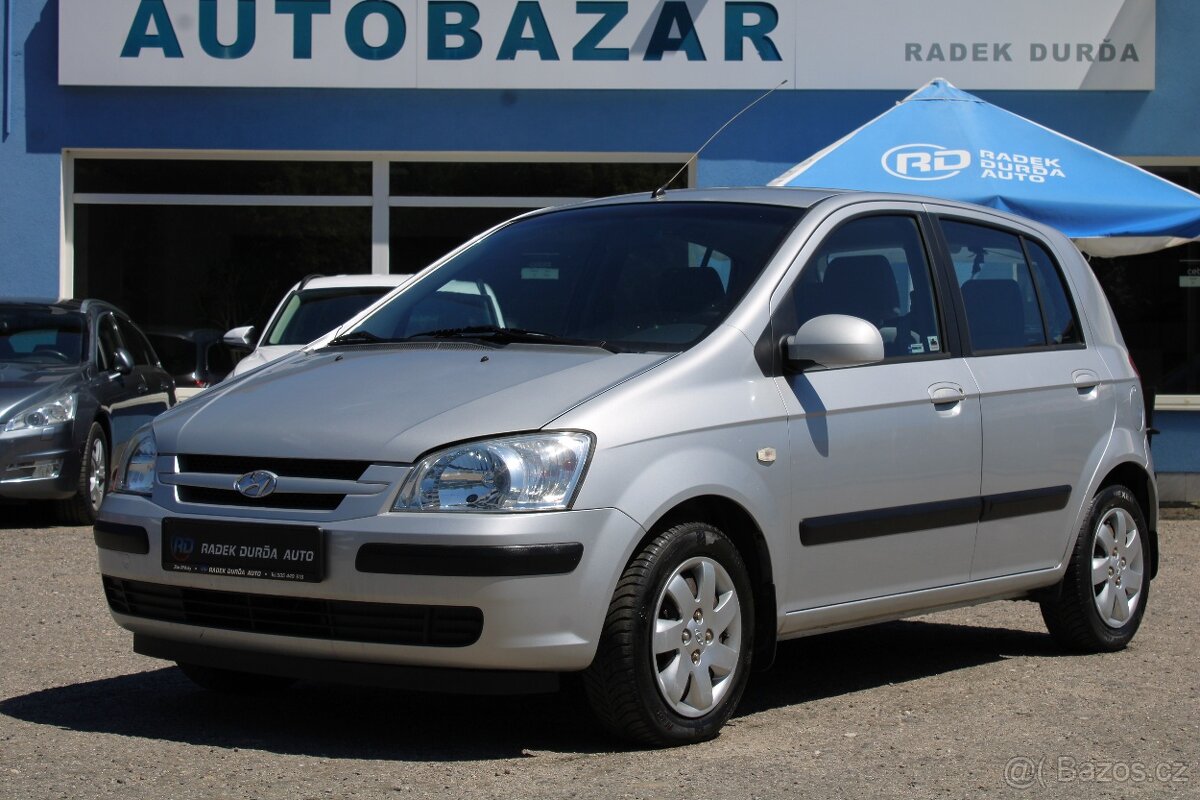 Hyundai Getz 1,3 i NOVÉ V ČR,EKO ZAPLACENO,2004