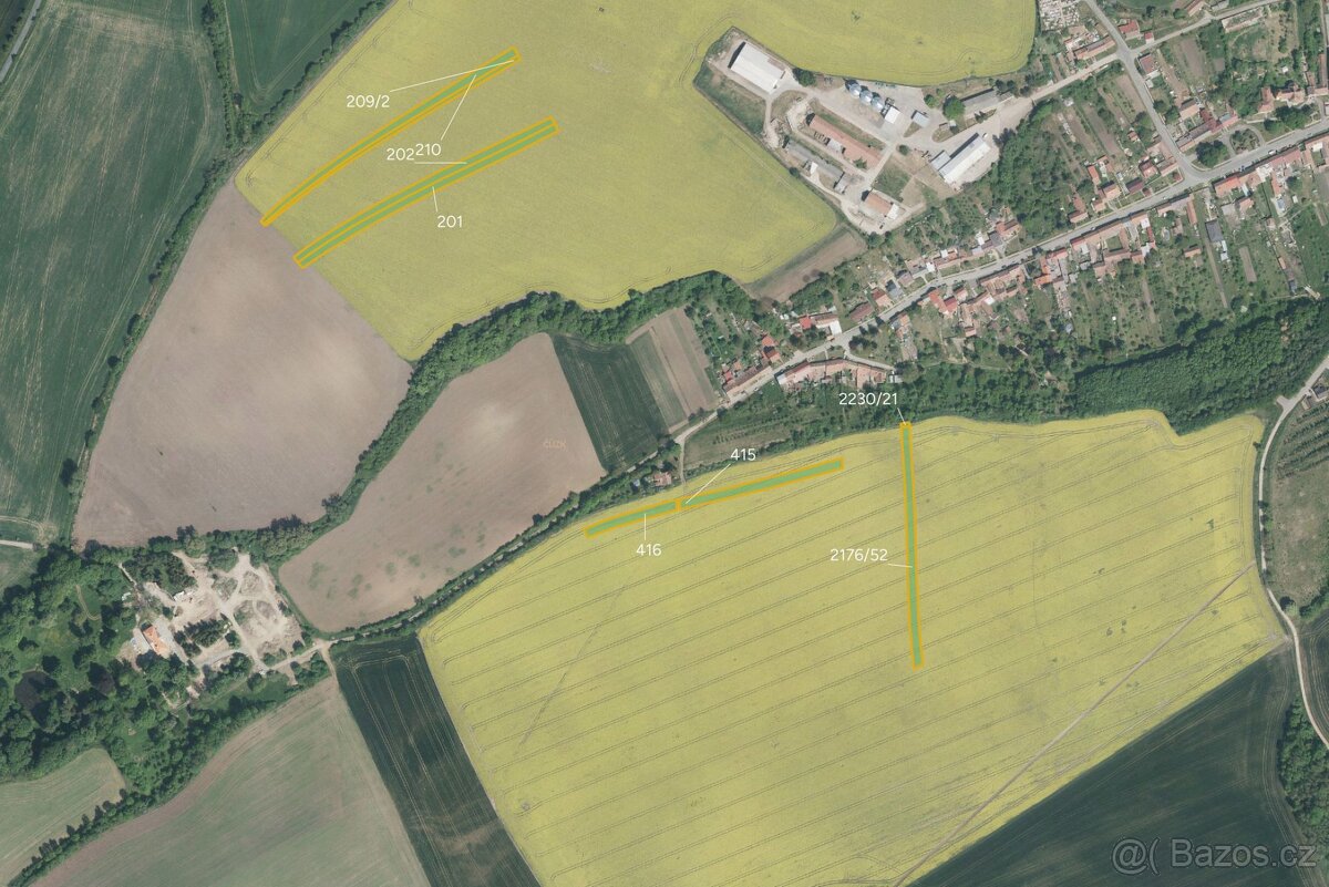 Zemědělská půda, prodej, Chvalkovice, Vyškov