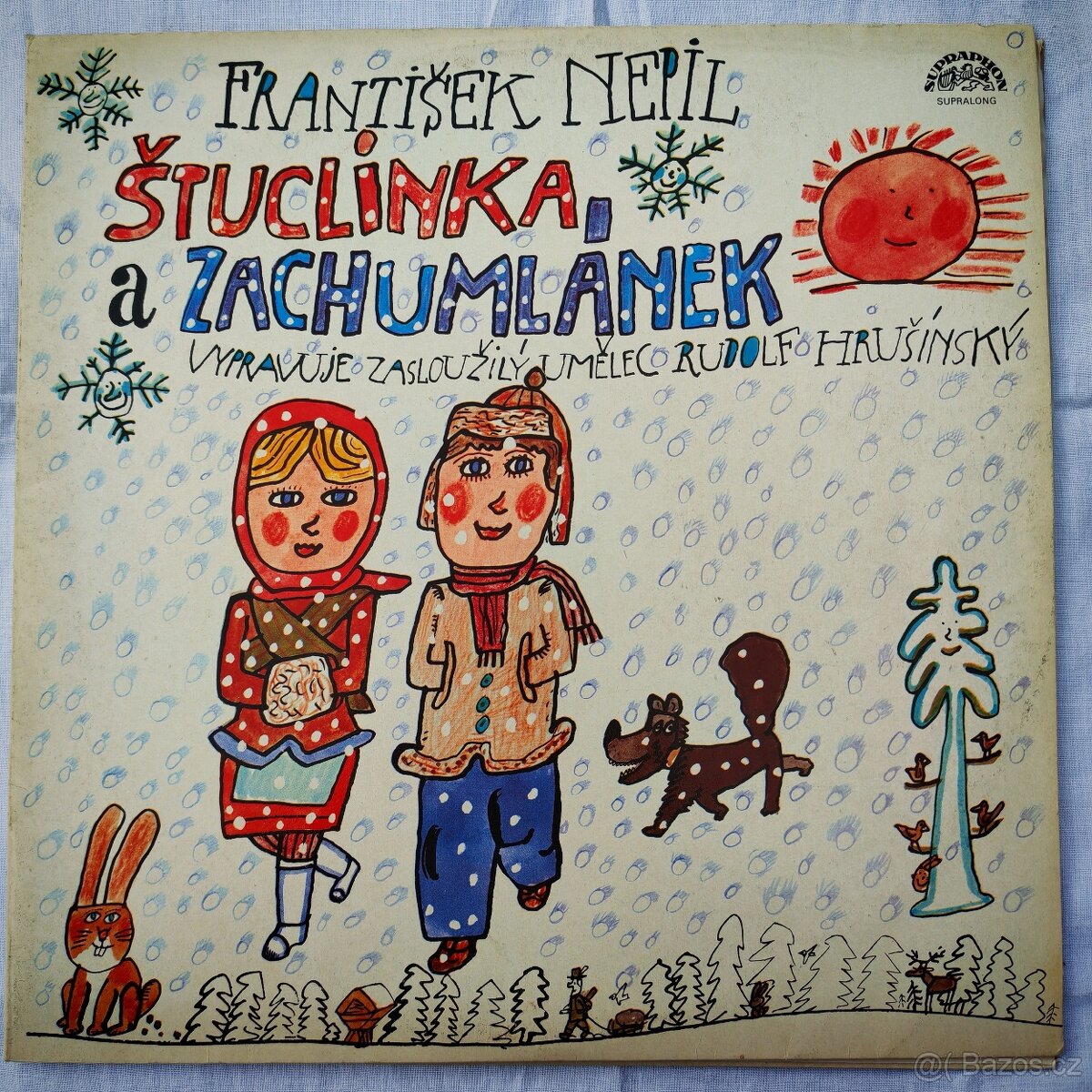 Štuclinka a Zachumlánek - dětská gramofonová/LP deska