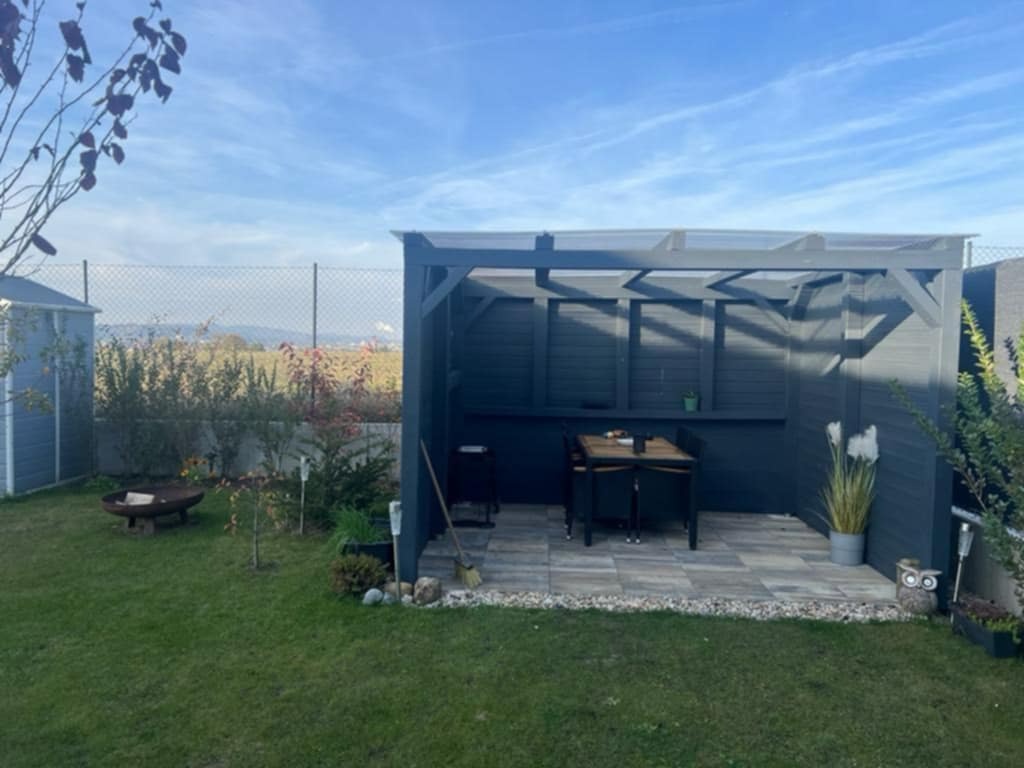 Dřevěná pergola 3,4 m x 2,5 m